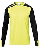 uhlsport Herren Tower Torwartshirt Langarm Langarmshirt, Fluo gelb/Schwarz, XXL