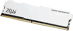 Rise Mode Zeus DDR5, Memória RAM 16GB, 5200MHz, CL42, Branco