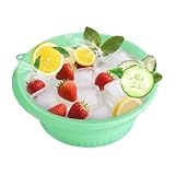 Eisschale für das Gesicht | wiederverwendbare Kaltform aus Silikon für Kühlung, tragbare...