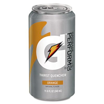 Gatorade Thirst Quencher, 24 Count, 11.6 oz Cans, Orange, 278.4 Fl Oz (Pack of 24) - image 3