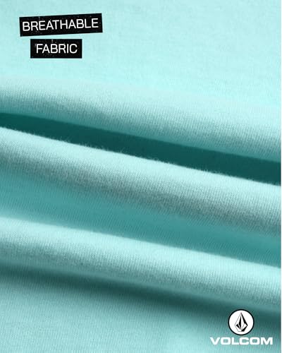 Image of Volcom Girls Shirts - Casual Crewneck Short Sleeve Graphic Tee Trendy Tops - Breathable Girls Summer Clothes