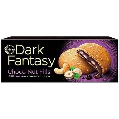 Sunfeast Dark Fantasy Choco Nut Fills Cookies Cover