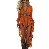 Robe Femme Chic Robe de soirée en Mousseline de Soie à Manches Courtes et col en V pour Femmes Robe du Soir Longue Robe Blanche Col en V Ete Pas Cher Grande Taille Robe Rétro Maxi Robe Lâche Imprimé Florales Bohème Ete Mi-Longue Dress Cotton en Line pour Fêter San Manches Décontracté Tunique Robes Robe en Coton Et Lin Femme Chic ÉTé Robe De Plage Casual Grande Taille Robe Manches Courte Unie T-Shirt BohêMe Midi Dress Robe Femme Ete Robe Irrégularités l'ourlet Robes De Soirée Longue Robe