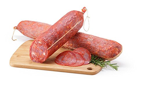 ESCAMEZ- Chorizo Rojo Embutido, Peso Total Aprox. 3 Kg, Magro y Tocino de Cerdo. Curación Tradicional. Origen España Cover