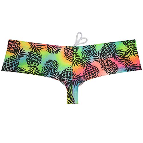 OROCOJUCO Mens Swimwear Skimpy Briefs Bikini Brazilian Cut Surf Shorts Board Cheeky Swim Trunks2