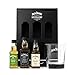Price comparison product image Jack Daniels Whiskey Set, 3 x 5cl Miniatures - Jack Daniels Old No. 7 Tennessee, Jack Daniels Honey Whiskey and Apple Jack Daniels - Includes Whiskey Glass - Jack Daniels Gifts