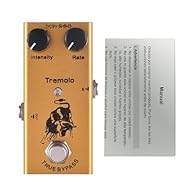 [Durable Aluminum Casing] Sturdy construction ensures longevity and reliability or in the studio. [Personalized Tone Control] Intuitive knobs for adjusting intensity and rate for a customized sound. [Versatile Input/output] 6.35Mm interface compatibl...