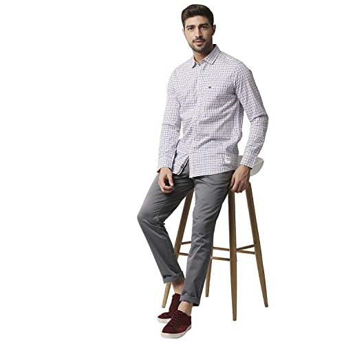 Image of Thomas Scott Men's | Solid | 4 Slant Pockets | Regular Fit | Premiun Cotton | Formal wear Trouser | Casual Chino | Pants for Men (Plus Size)