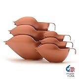 POURfect Mixing Bowls 1015 - 1-2-4-6-8-12 Cup Bowl Set - Satin Copper