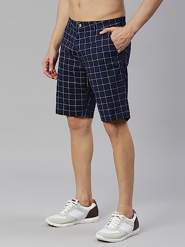 Image of Thomas Scott Men's | Solid | Chino Shorts | Regular Fit | Cotton Elastane | Above Knee | Casual Short
