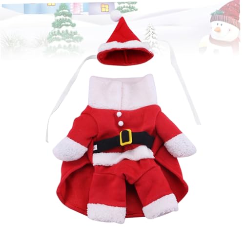 Disfraz de Santa para perro Beaupretty talla S miniatura 5