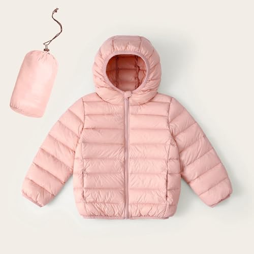 Girls Packable Puffer Jacket Lightweight Padded Winter Coat Zip Up Hooded Down Jackets with Pockets Warm Bubble Coats2