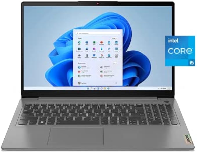 Lenovo - 2022 - IdeaPad 3i - Essential Laptop Computer - Intel Core i5 12th Gen - 15.6" FHD Display - 8GB Memory - 512GB Storage - Windows 11 Pro