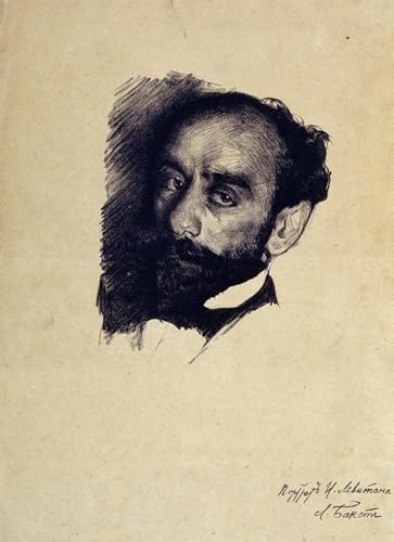 Cuadro de lienzo Isaac Levitan por Leon Bakst decorativo de 60x90cm para el salon