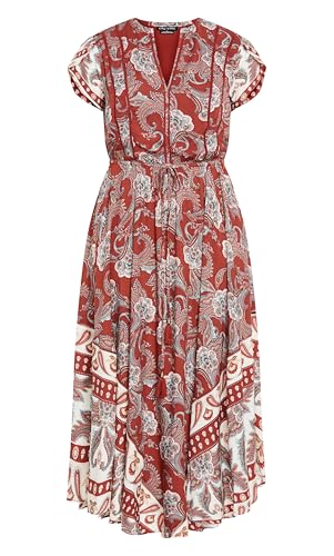 Image of City Chic Plus Size Dress, Lilah Maxi Dress