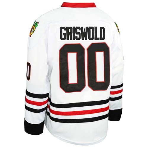 Mens ice hockey jersey with stitched letters and numbers