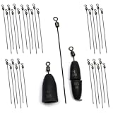 Harmony Fishing – Free Rig Wires – Turn Any Fishing Weight into a Free Rig (30 Pack)