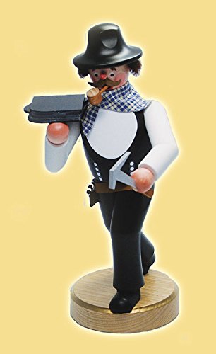 Räuchermann bonhomme fumeur Seiffen 22cm objet déco bois Erzgebirge