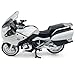 1:18 Scale for BMW R1250 RT Motorcycle Model Toy, Plastic and Metal Diecast Toy Motorcycle Bike, Mens Collection Toys for Boys Kids Gifts, Cake Topper Home Office Decor, White