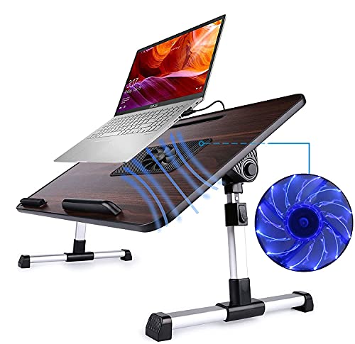 Laptop Bed Tray Desk, Walnut 26.6Γ’β¬β’Γ’β¬β’ FITNATE Foldable Laptop Table with CPU Cooling Fans & Mouse Pad for Bed,Sofa and iPad Slot, Portable Lap Desks for Writing, Working, Drawing,Gift Set Laptop Bed Tray Desk, Walnut 26.6Γ’β¬β’Γ’β¬β’ FITNATE Foldable Laptop Table with CPU Cooling Fans & Mouse Pad for Bed,Sofa and iPad Slot, Portable Lap Desks for Writing, Working, Drawing,Gift Set