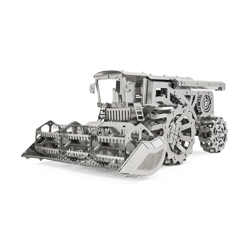 Moissonneuse METAL-TIME puzzle 3D, rompez l'ennui avec cette maquette métal à monter