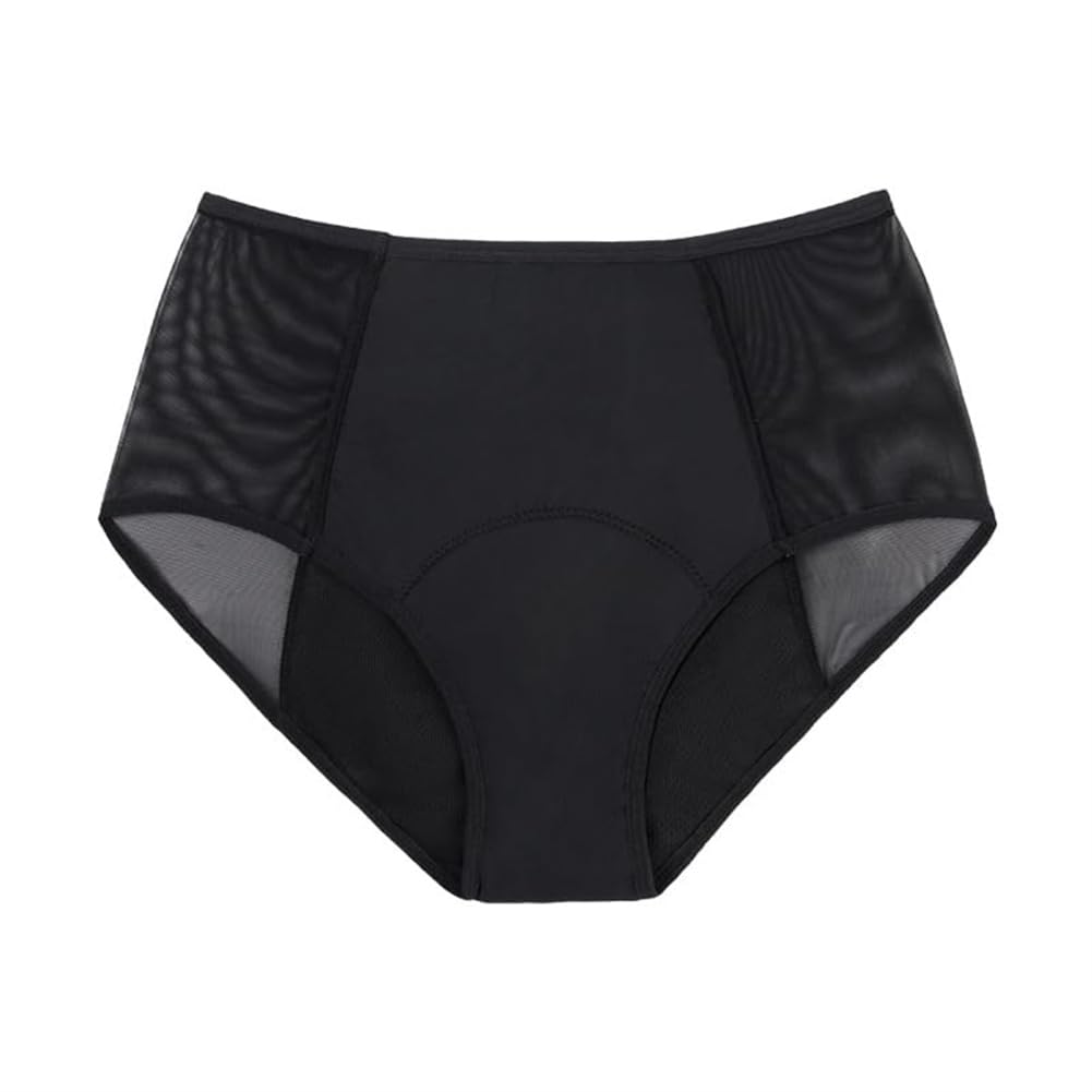 Bragas a prueba de fugas, de flujo pesado, a prueba de fugas, soporte para el suelo pélvico y ropa interior a prueba de fugas, ropa interior a prueba de fugas para mujer