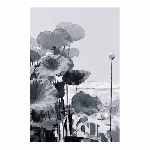 Toile art floral pour sublimer un grand mur vide tableau 70x100cm