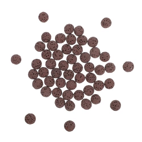 WEKADRIN 50 Stück Vulkansteine Naturgestein Porös Aquariumfilter Kies Dekoration Für Vasen Und Aquarien