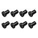 Hahaemall Sliding Barn Door Hardware Roller Assemblies Connecting Device Metal Steel Track Connector Adjustable Spacer (8PCS Spacer)