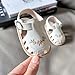 QWZban Baby Girl Sandals Infant Dress Flats Shoes Summer Beach Sandal Soft Comfy Newborn Crib Shoes First Walkers Prewalkers