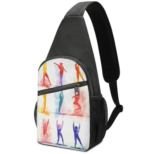 Mochila Deportiva Tipo Sling para Hombro y Pecho miniatura 1