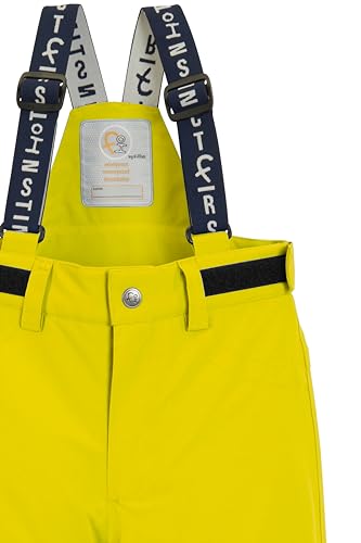 first instinct by killtec Kinder Skihose/Matschhose/Funktionshose mit Trägern und Schneefang FISW 48 MNS SKI PNTS, Lime, 98, 39989-000