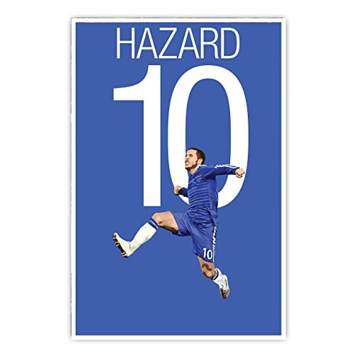 Chelsea Soccer Print - Eden Hazard Poster - Soccer Art - Unframed Football Print - Soccer Decoration - Belgium Soccer Poster - Graphics 17 - Hazard Football Art Chelsea Soccer Print - Eden Hazard Poster - Soccer Art - Unframed Football Print - Soccer Decoration - Belgium Soccer Poster - Graphics 17 - Hazard Football Art