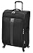 London Fog Knightsbridge 25" Expandable Spinner, Black