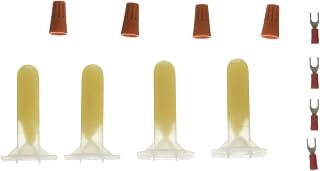 Orbit 57002 Direct Burial Waterproof Grease Tube with Sprinkler Wire Nut 4-Pack (2, 8-Total Pieces)