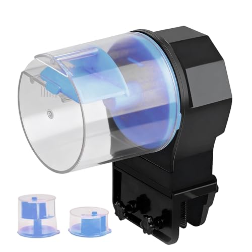 Feeding Assistant: The automatic fish feeder for aquarium simplifies fish care by providing consistent feeding support during short assence, ensuring optimale nutrition for aquatic pets even you're unavailable