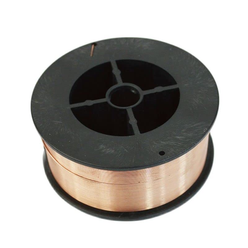 WALNUTS Bobina da 1 kg ER70S-6 Filo di Saldatura Mig in Acciaio Dolce 0,8 mm 1,0 mm 1,2 mm 1,6 mm (Color : 0.8mm 1KG Spool)