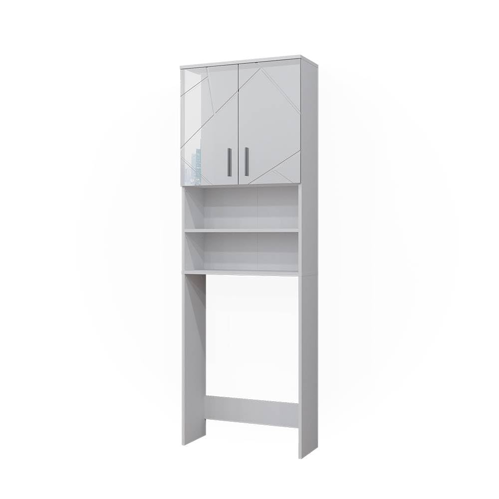 Vicco WASCHMASCHINENSCHRANK Martha Weiß 64 x 190 cm mit 2 langen Türen online entdecken