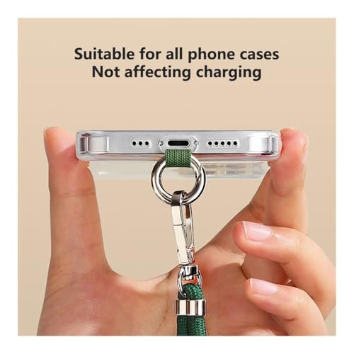 Cuerda for teléfono móvil anticaídas con clip de sujeción universal para manos libres 6