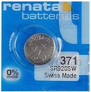 RENATA WRIST WATCH BATTERY - Swiss made, button cell 1.55V, Renata long life battery, SR920SW