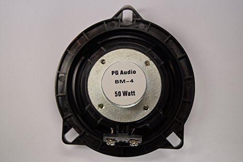 PG Audio BM-4, 10 cm Koaxial Lautsprecher passend für BMW 1er (E81, E82, E87, E88), 3er (E90, E91, E92) 5er (E60, E61), X1 (E84) 1 Paar – Bild 7