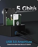 ICY BOX Dockingstation 2X SATA 2,5"/3,5" UASP Single Klon, IB-1232CL-U3 – Ansicht 3