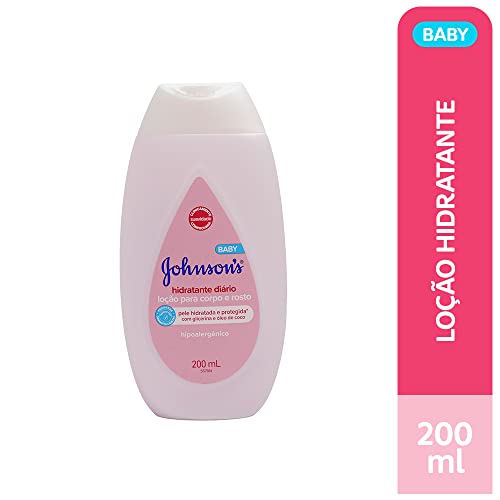 Loção Hidratante Johnson'S Baby Regular 200 Ml, Johnson'S Baby, Rosa Claro, 200 Ml