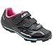 Louis Garneau Women's Multi Air Flex Bike Shoes for Indoor Cycling, Commuting and MTB, SPD Cleats Compatible with MTB Pedals, Black/Pink, US (9), EU (40)