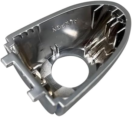 Miniatura 3 de HUYILUN0104 Tapa de manija de puerta exterior plateada compatible con Fiat 500X 2014-222 735627135 6AQ85SZ0AA