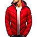 Doudoune Homme Capuche Duvet Manteau Homme Hiver Chaud Veste Homme Solde Hoodies Sweat-Shirt à Capuche Zippé Parka épais Militaire Veste Grande Taille Parka Coupe-Vent Blouson Manteau