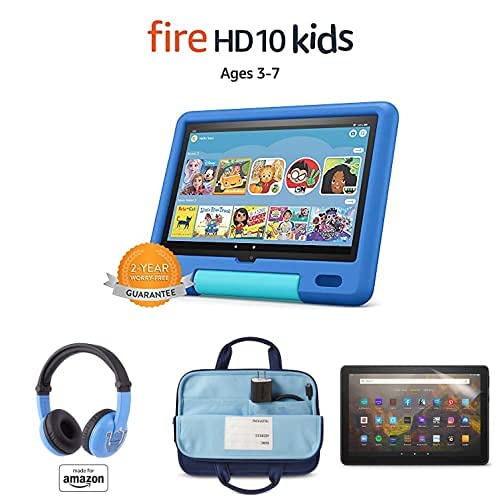 Up to 31% off Fire HD 10 Kids Tablet + Headset + Sleeve Bundles