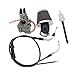 Carburetor Carb Air Filter Throttle Cable for Yamaha PW80 Y-Zinger Big Wheel 80 BW80 Dirt Bike