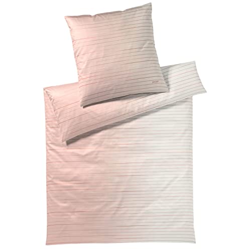 Joop! Mako-Satin-Bettwäsche-Garnitur Move Farbe Blush Größe 240x220+2x80x80