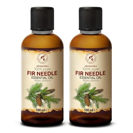 Fir Needle Siberian Oil 200ml - Set 2 * 100ml - Abies Sibirica - 100% Pure & Natural - Good for Sauna - Body Care - Wellness - Beauty - Massage - Aromadiffuser - Room Fragrance - Fir Essential Oils